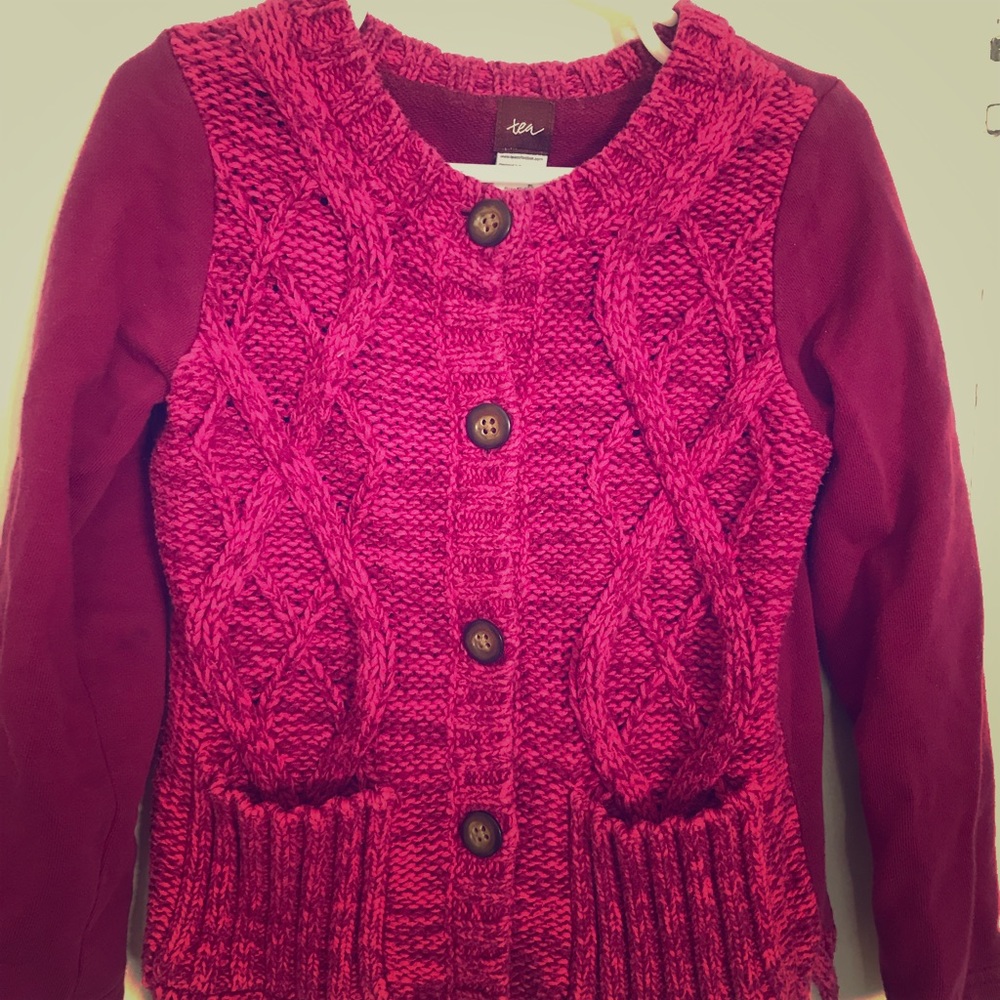 Tea Collection button cardigan.